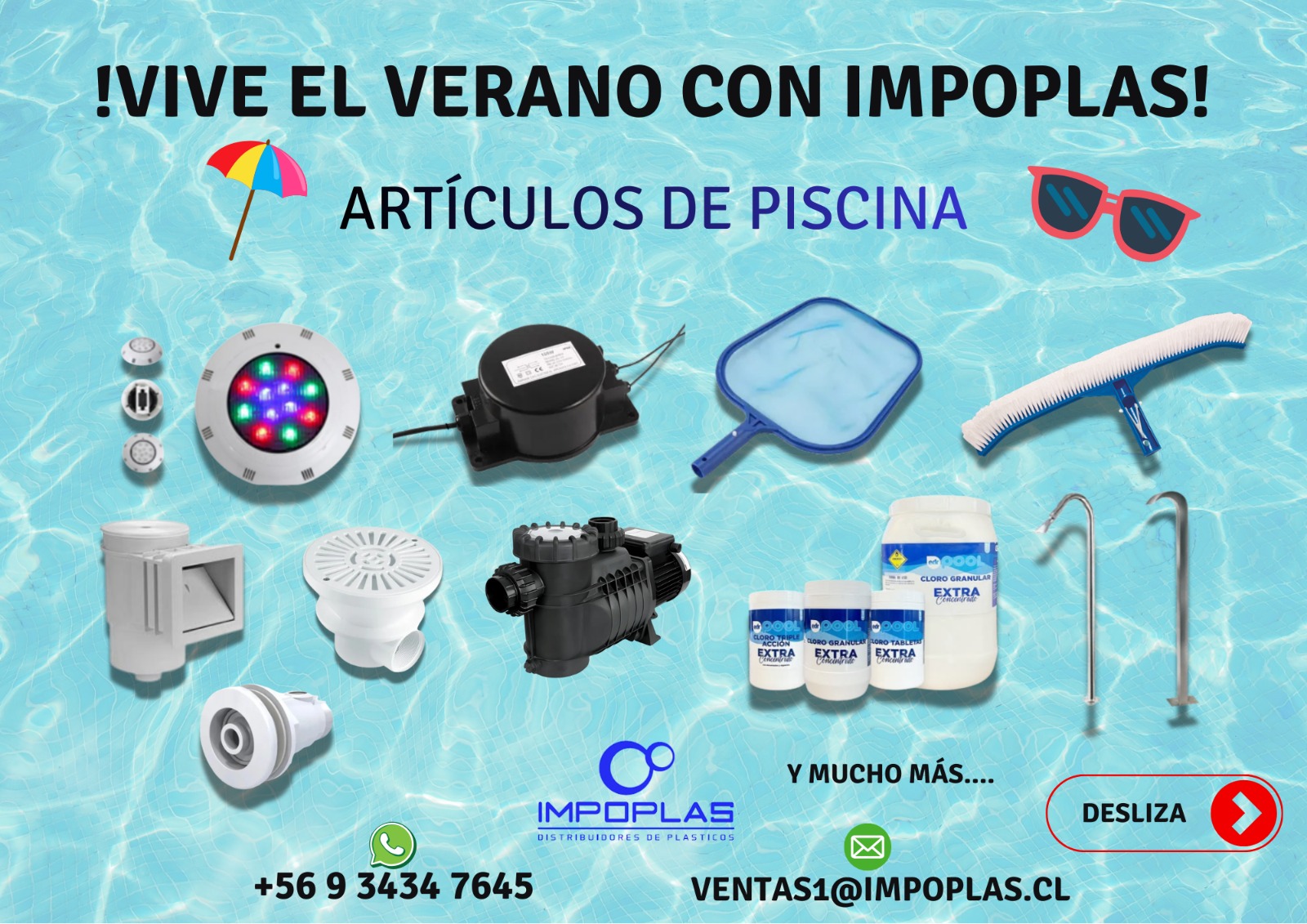 Productos Línea Piscina